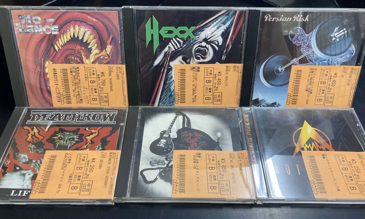 メタル中古CD入荷情報！FEMS帯等まとまって入荷してます