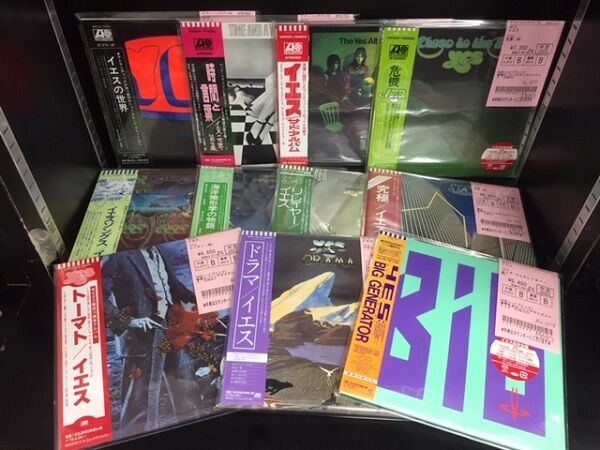 イエスのSACD/7インチサイズジャケットCD11タイトル入荷