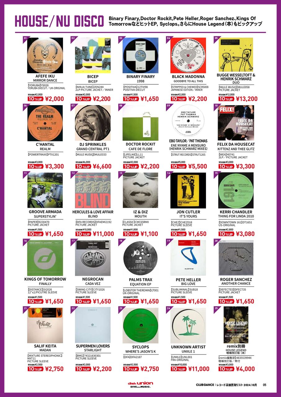 ダンスミュージックレコードまとめ売り CLUB/DANCE】クラブミュージック/ダンスミュージック・レコード