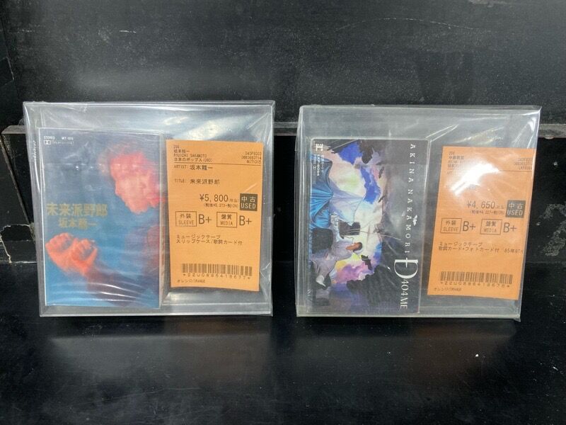 J-POP/昭和歌謡の中古カセットテープが大量入荷致しました