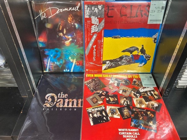 IGGY POP、DAMNED、SEX PISTOLS・・・etc パンク・レジェンド中古