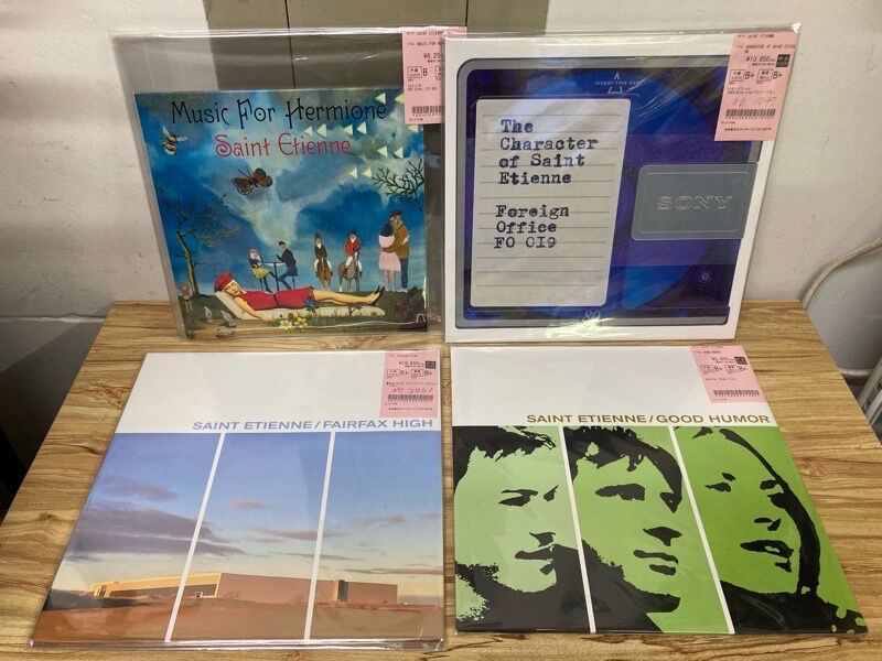 SAINT ETIENNE 中古レコードまとめて入荷しました!!BOXや10インチも