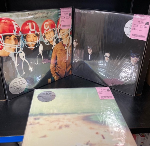 THEE MICHELLE GUN ELEPHANT中古レコード3枚入荷しました