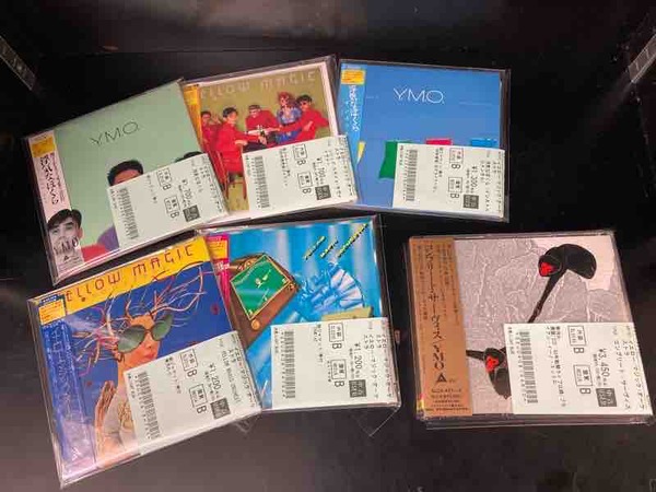 YMO CDセット(5枚) YMO/紙ジャケ5タイトル/解散ライブ2CDが中古入荷いたしました