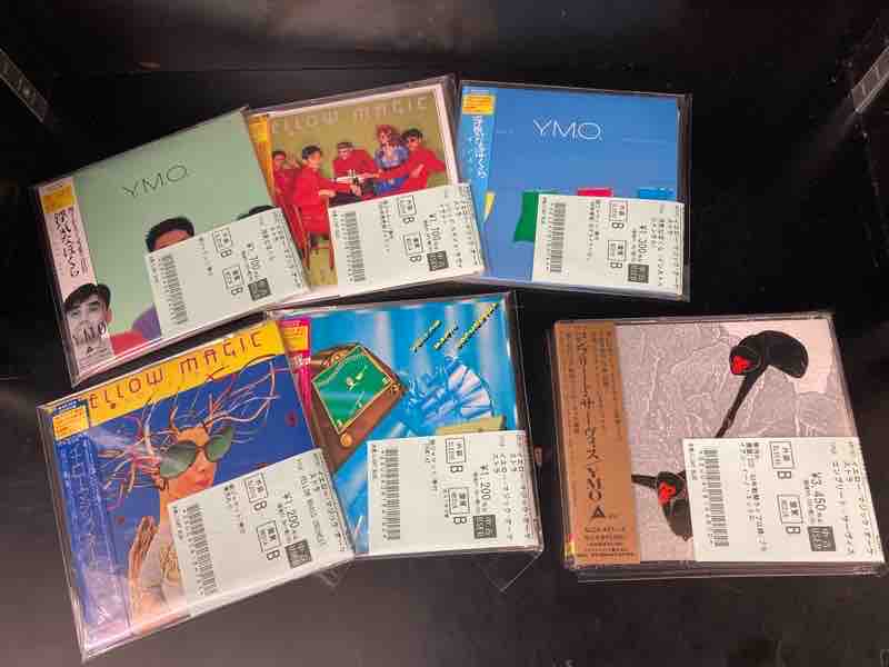 YMO/紙ジャケ5タイトル/解散ライブ2CDが中古入荷いたしました