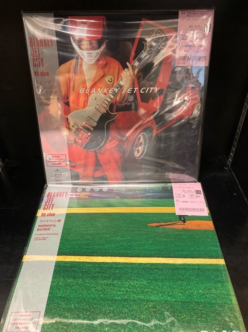 BLANKEY JET CITYの中古レコード6点入荷しました!! : ディスク
