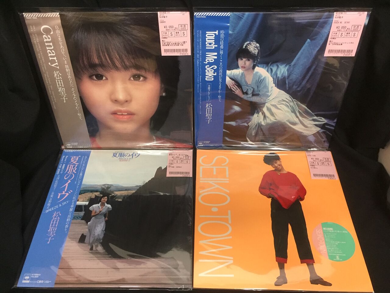 中古レコード入荷情報！松田聖子、中島みゆき、中森明菜が貴重な未開封 