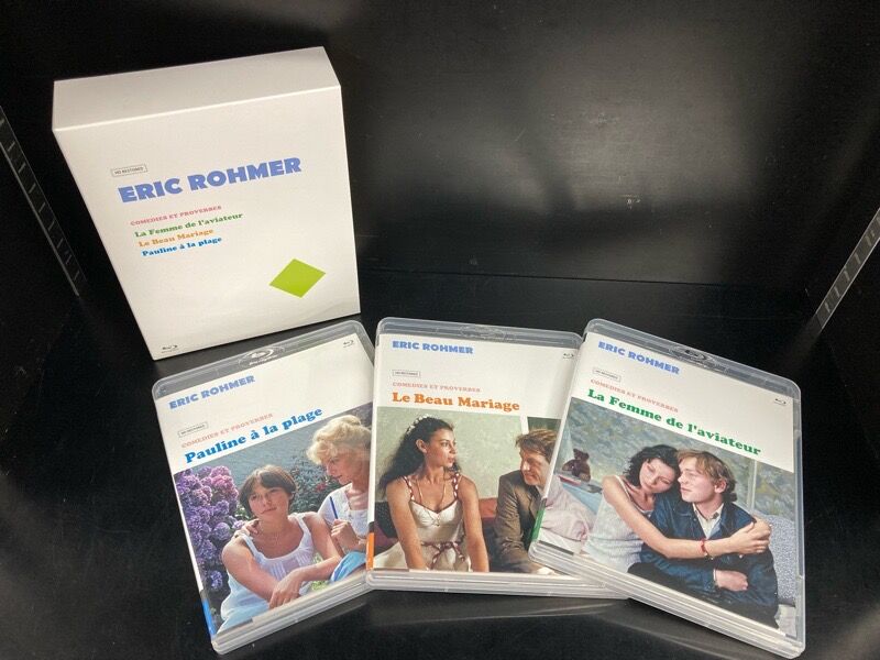 エリック・ロメール 中古DVD/BLU-RAY BOXが中古でまとめて入荷しました