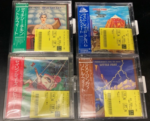 リトル・フィート 紙ジャケットCD中古で入荷しました