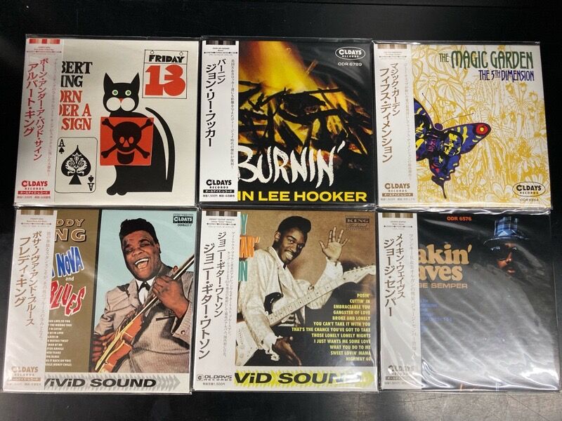 オールデイズ・レコード OLDAYS RECORDSの紙ジャケット中古CD一挙170点