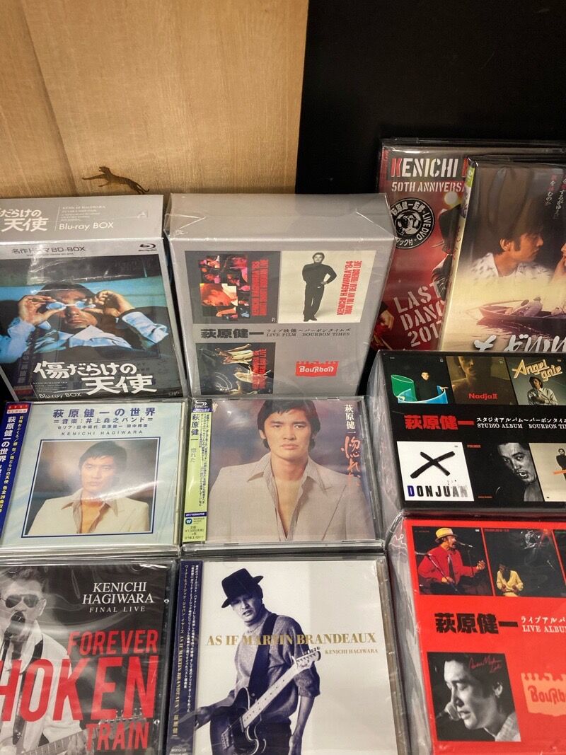 萩原健一 中古CD・映像作品まとめて入荷いたしました！ : ディスク
