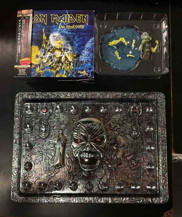 アイアン・メイデンのCD-BOXやオフィシャル・ビジュアル・ヒストリー