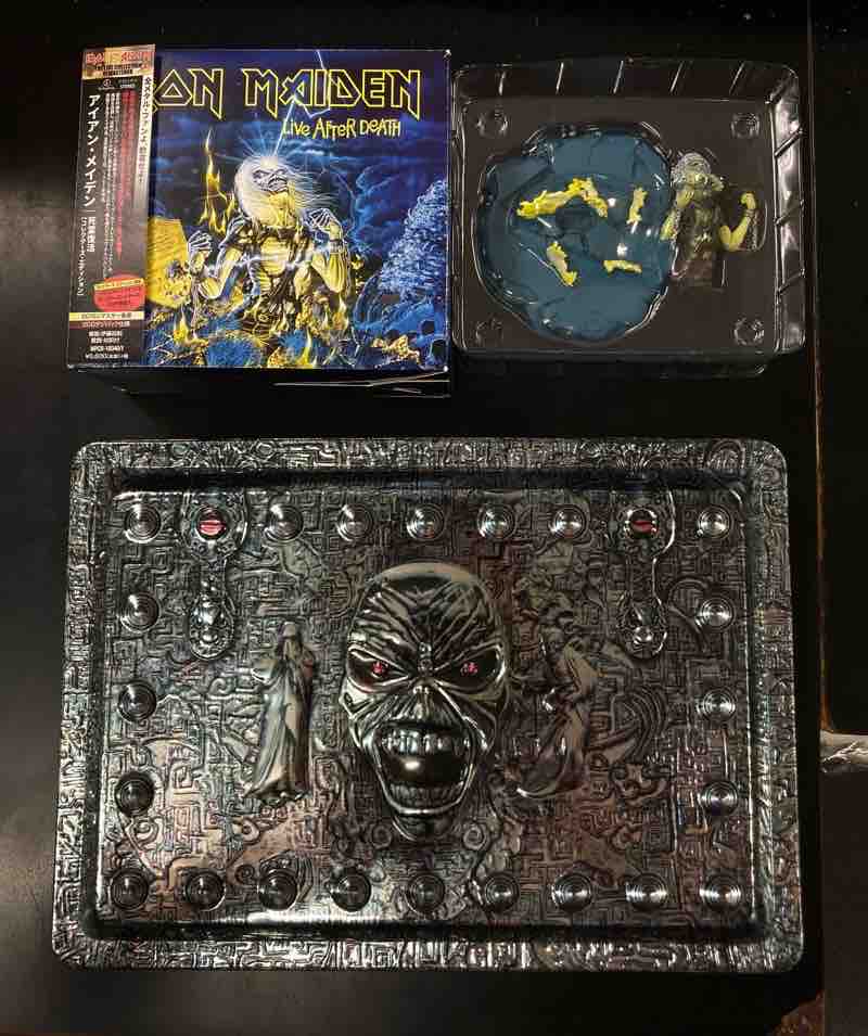 アイアン・メイデンのCD-BOXやオフィシャル・ビジュアル・ヒストリー
