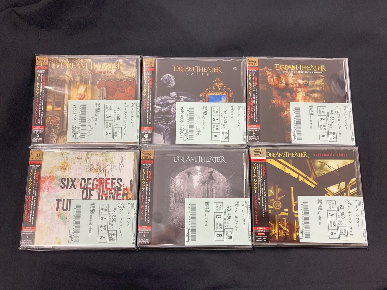 ドリーム・シアターSHM-CD6タイトル入荷しました！！ : ディスク 