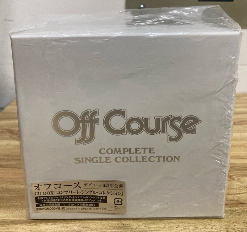 ディスコグラフィー CDボックスセット オフコース / コンプリート・シングル・コレクションCD BOX（紙