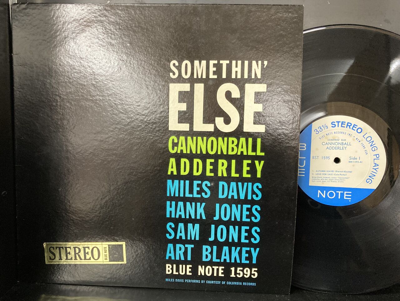 CANNONBALL ADDERLEY / SOMETHIN' ELSE (BST1595)中古レコード CANNONBALL ADDERLEY / SOMETHIN' ELSE (BST1595)中古レコード