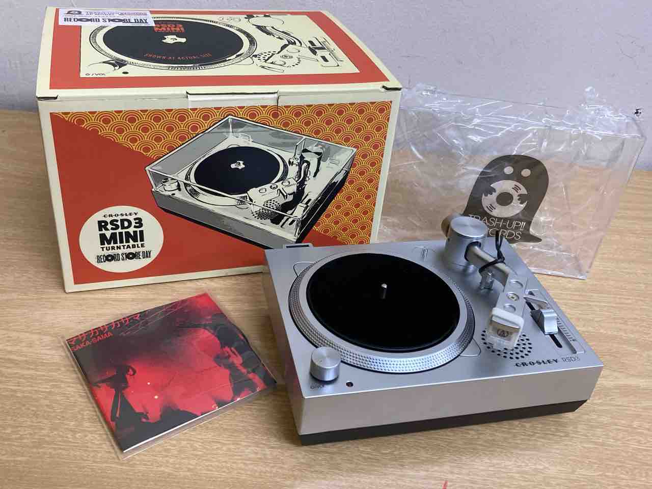 RSD3 MINI TURNTABLE TRASH UP!! RECORDS SPECIAL MODEL ミニターン