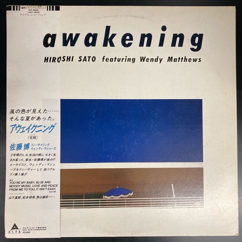 佐藤博 アウェイクニング 覚醒 Awakening アナログ盤 2LP レコード 佐藤博 アウェイクニング 覚醒 Awakening アナログ盤 2LP レコード