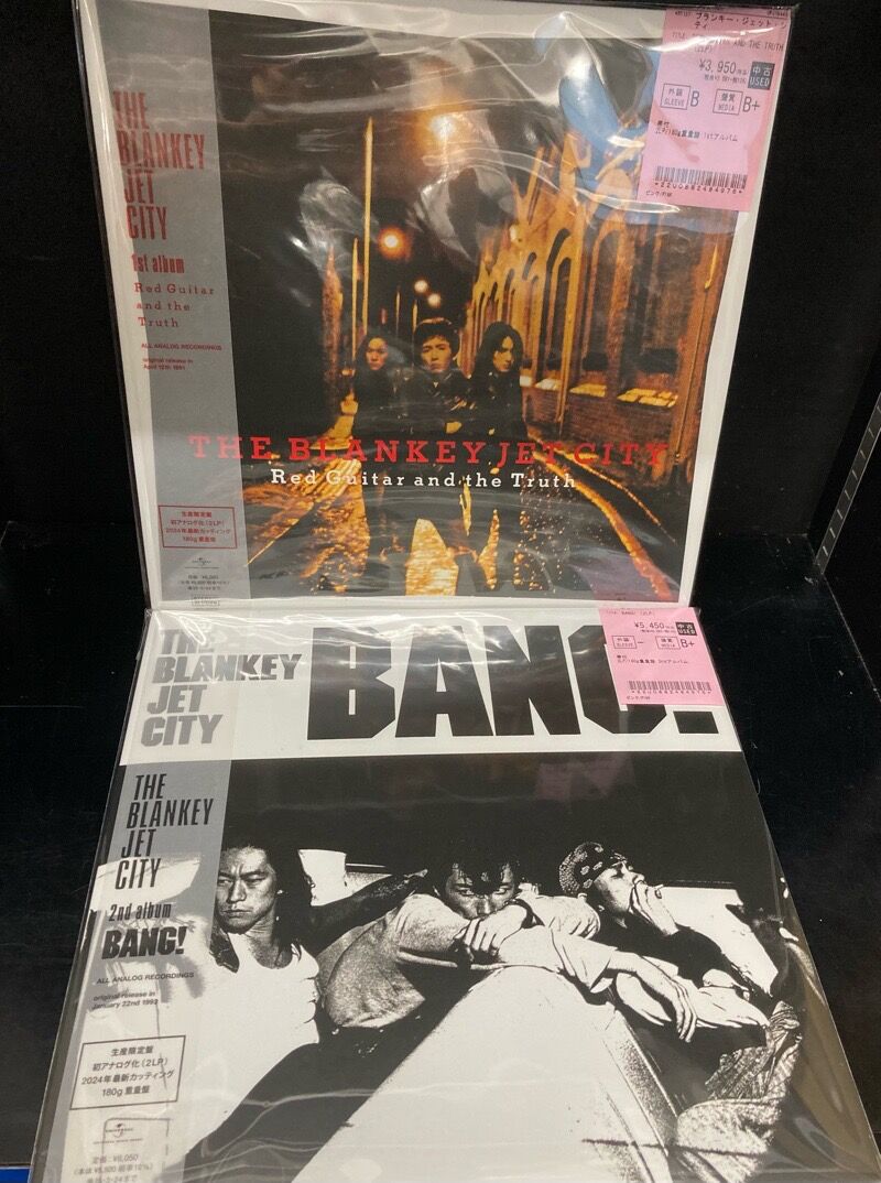 BLANKEY JET CITYの中古レコード6点入荷しました!! : ディスク