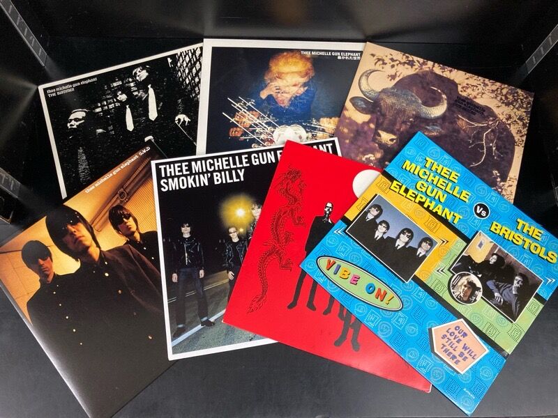 ミッシェルガンエレファント　7インチ　TMGE BOX バイブオン THEE MICHELLE GUN ELEPHANT / 7 INCH VINYL BOX – TICRO MARKET
