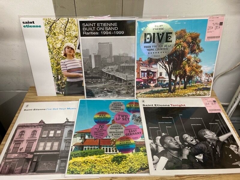 SAINT ETIENNE 中古レコードまとめて入荷しました!!BOXや10インチも