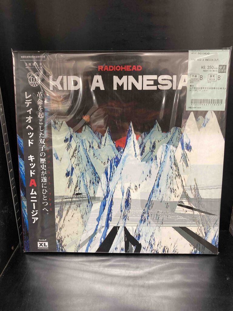 RADIOHEAD / KID A MNESIA(3LP) (XL1166LP)中古で入荷いたしました