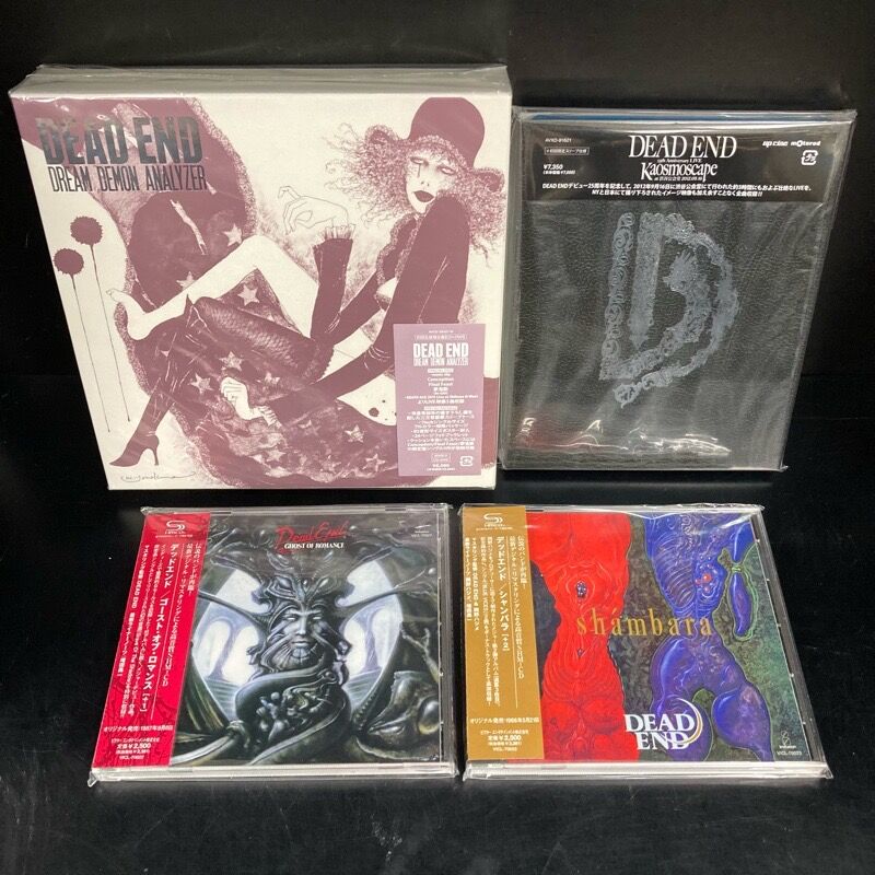 デッド・エンド DEAD ENDのCD,Blu-ray4タイトル中古で入荷しました
