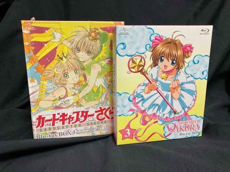 カードキャプターさくら BLU-RAY BOX 1~3中古入荷しました