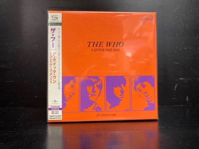 ザ・フー / ア・クイック・ワン~コレクターズ・ボックス中古CD ザ・フー / ア・クイック・ワン~コレクターズ・ボックス中古CD