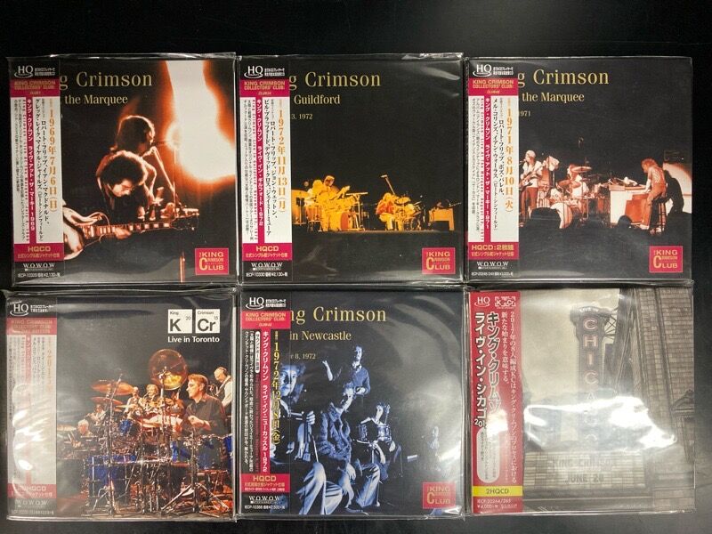 KING CRIMSON キング・クリムゾンの中古CD一挙60点以上入荷しました