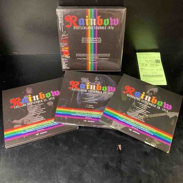 レインボー/ライブ・イン・ジャーマニー1976(6CD-BOX)中古入荷致しまし