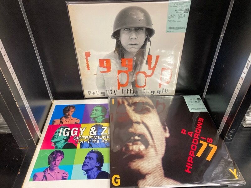 IGGY POP、DAMNED、SEX PISTOLS・・・etc パンク・レジェンド中古