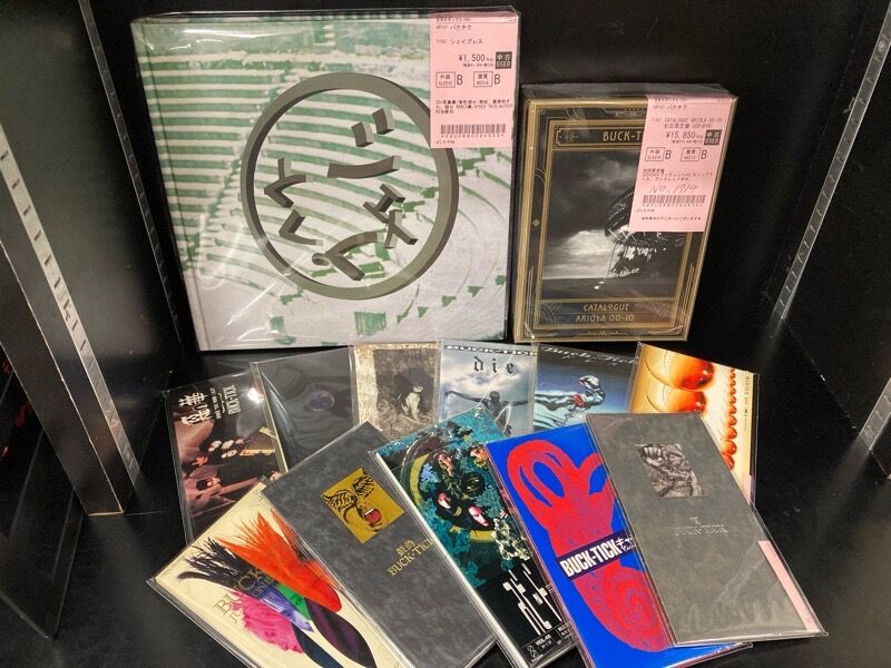 CD 邦楽　バクチク　BUCK TICK 8センチ8cmシングル　まとめセット BUCK-TICK 中古CDまとめて入荷しました!!8cm短冊CDシングルも