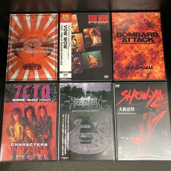 ジャパニーズ・ハードロック & ヘヴィメタルアーティストの中古DVD,Blu