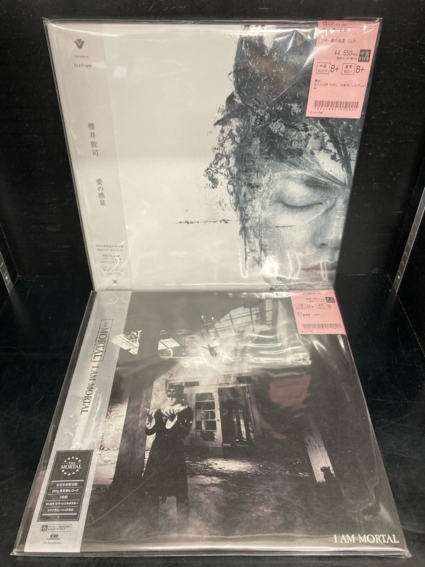 大人気新品  櫻井敦司(BUCK-TICK)関連LP2タイトルが中古で入荷いたしました ミュージシャン