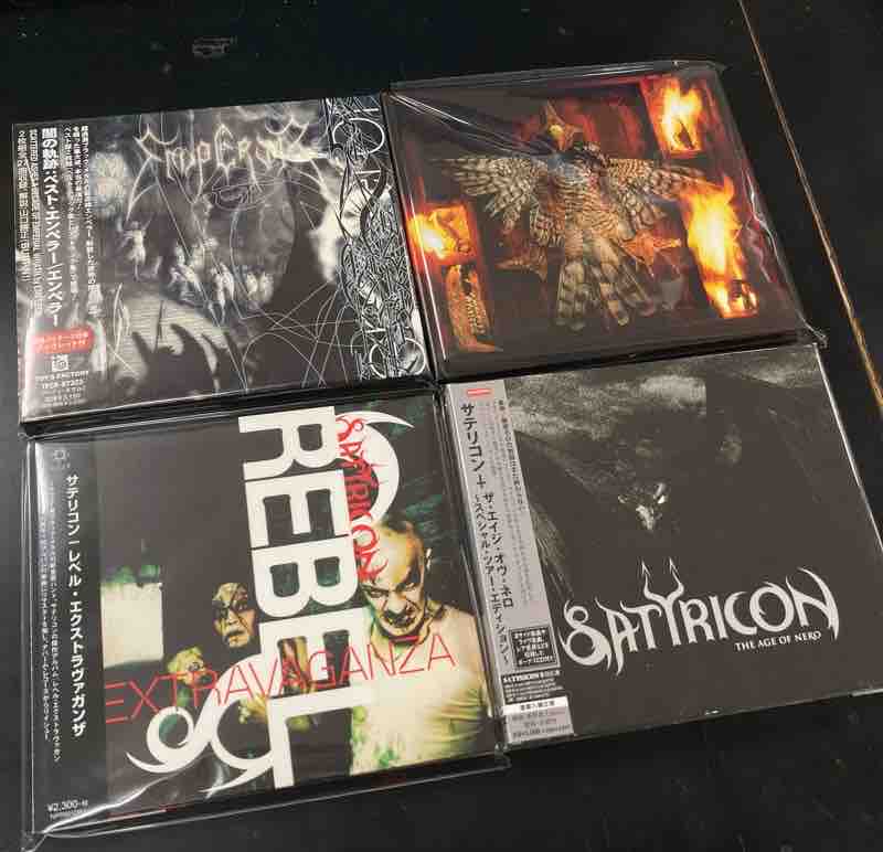 MAYHEMやDARKTHRONEなどノルウェーのブラックメタルCD入荷しました