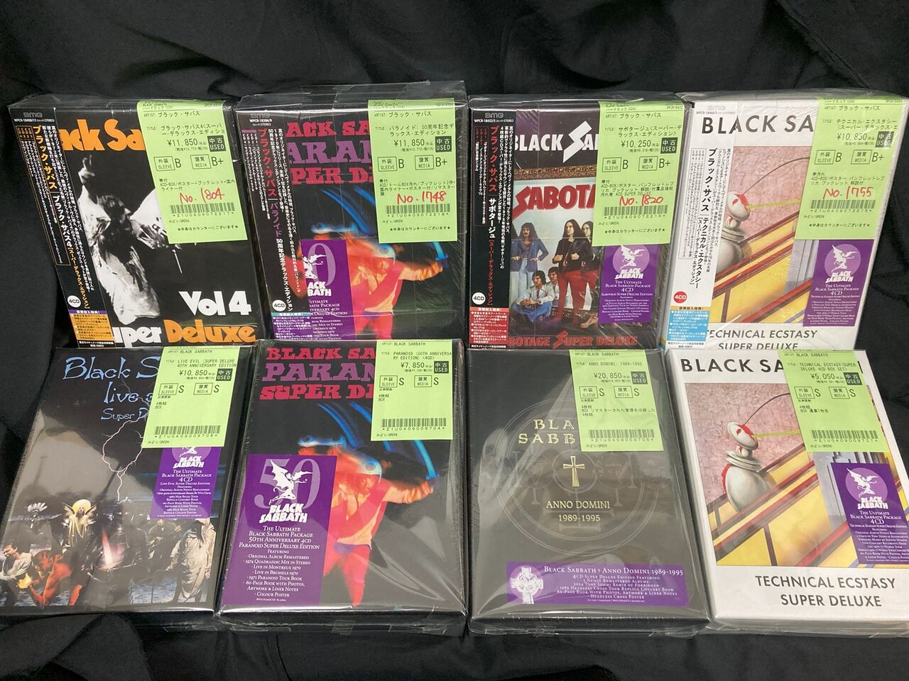 ブラック・サバス/リユニオン 初回デジパック仕様、バック