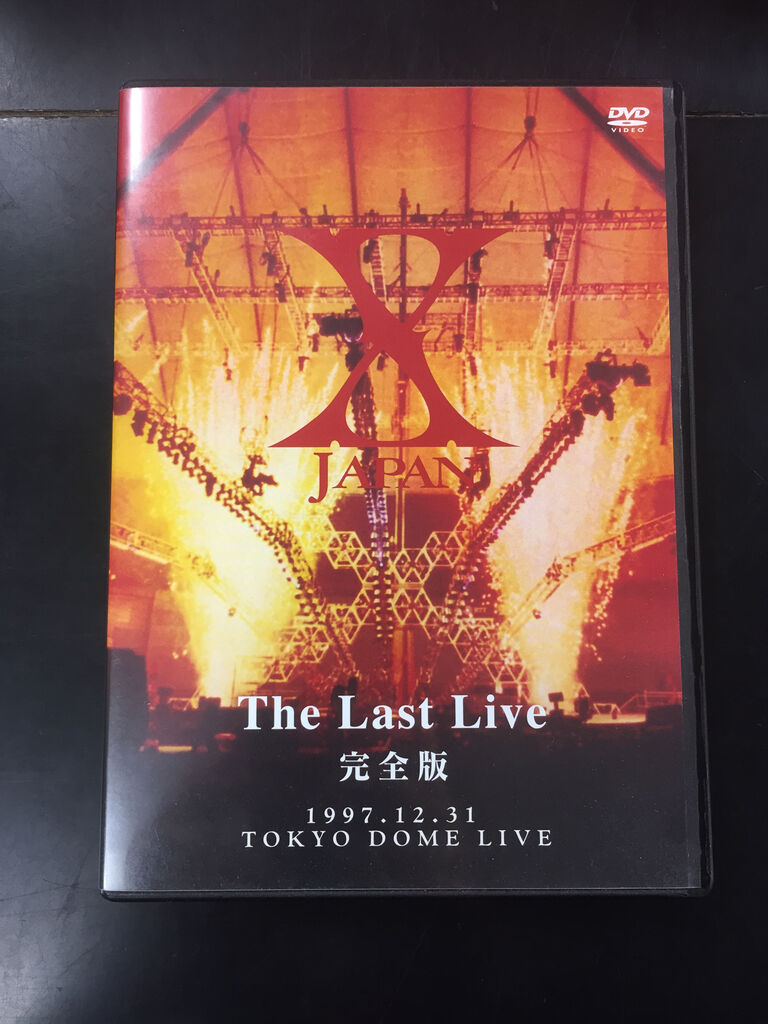 X JAPAN伝説のラストLIVE DVDが中古で入荷しました!! : ディスク