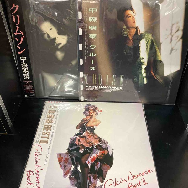 稀少LP!!中森明菜の80年代後半リリース作品が中古でまとめて入荷しま