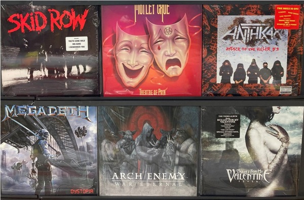 ハード・ロック、ヘヴィ・メタル中古レコードまとめて入荷しました