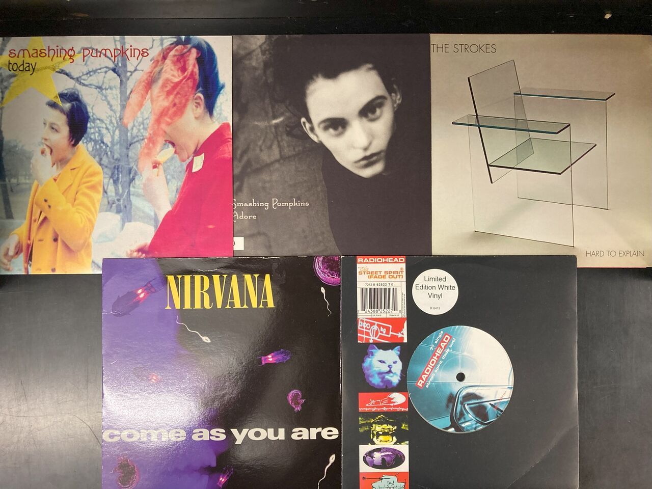SMASHING PUMPKINS,NIRVANA等オルタナ系7インチが少量入荷しました