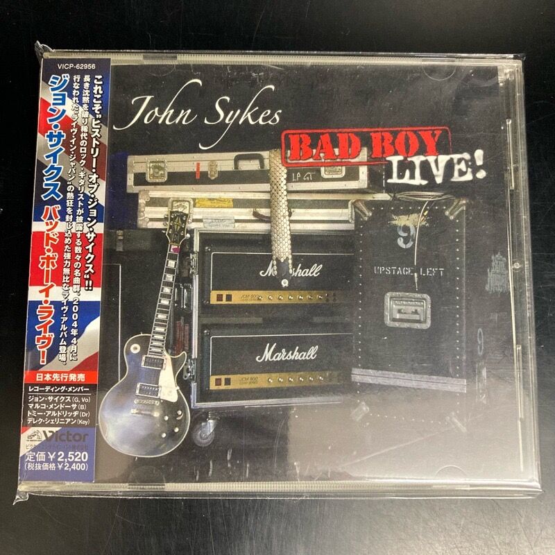 John Sykes - Bad Boy Live! 帯付き 【公式通販】