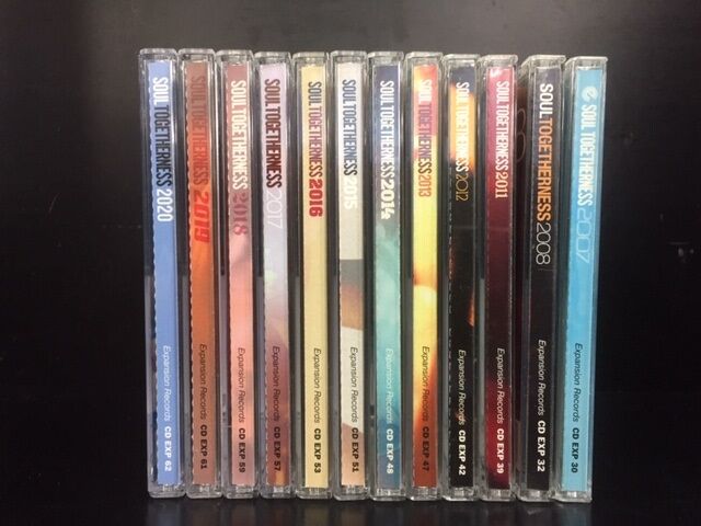 SOUL TOGETHERNESSコンピレーションCDまとめて入荷しました