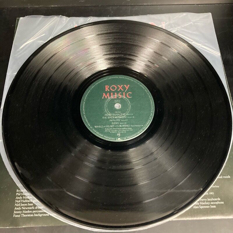 ROXY MUSIC ロキシー・ミュージック / AVALON (LP/UK-ORIGINAL