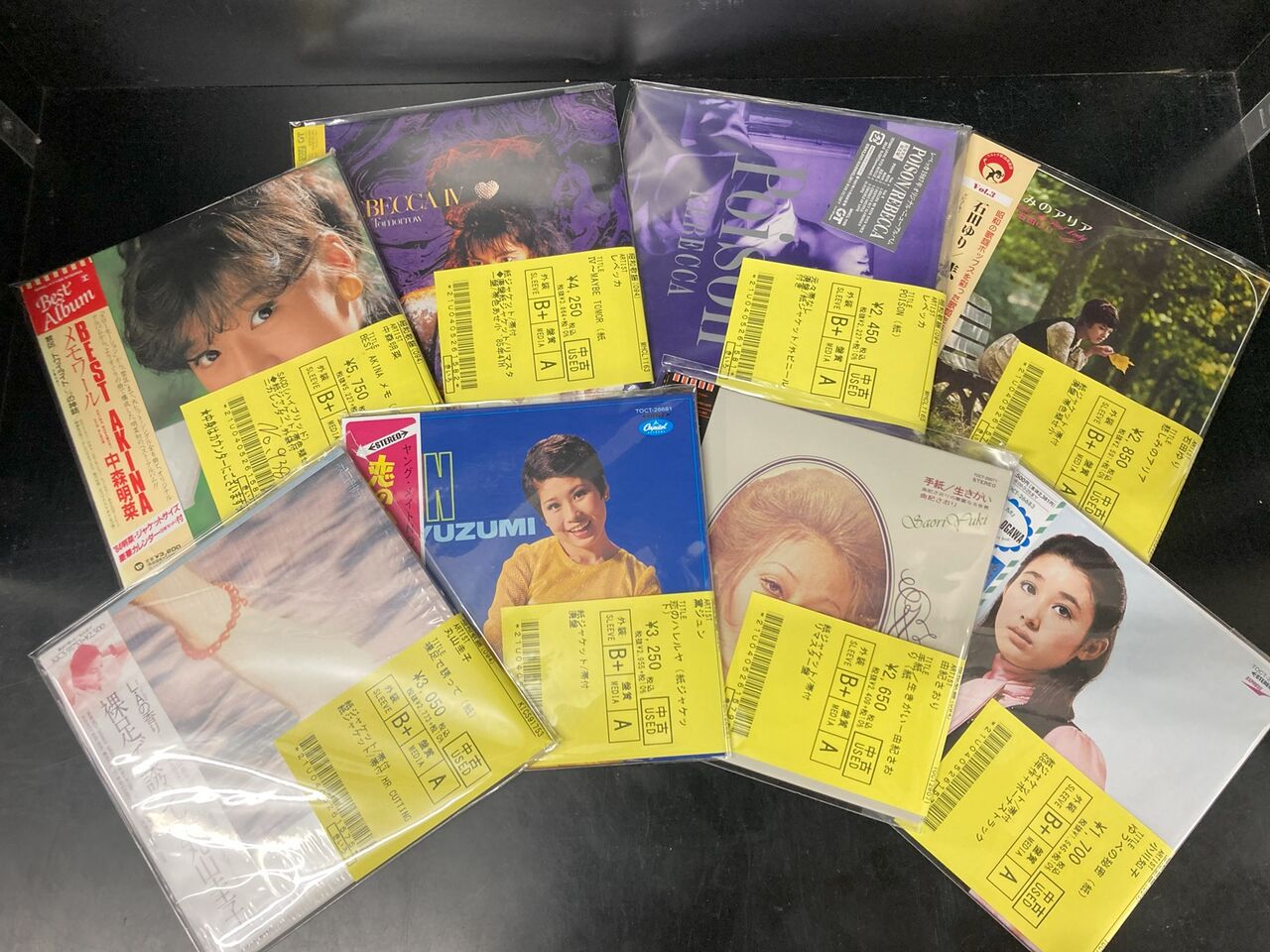 □額付□ 中森明菜 非売品 コンサート招待券ハガキ 昭和レトロ