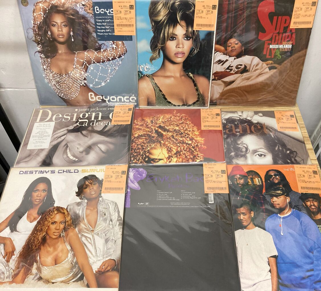 【90'sR&B 】Beyoncé他 レコード4枚セット BEYONCE,JANET JACKSON他R&B中古レコード入荷しました : ディスク
