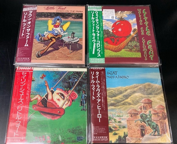 リトル・フィート リマスター盤紙ジャケCD中古でまとめて入荷