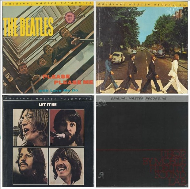ビートルズ】MOBILE FIDELITY高音質盤まとめて入荷しました