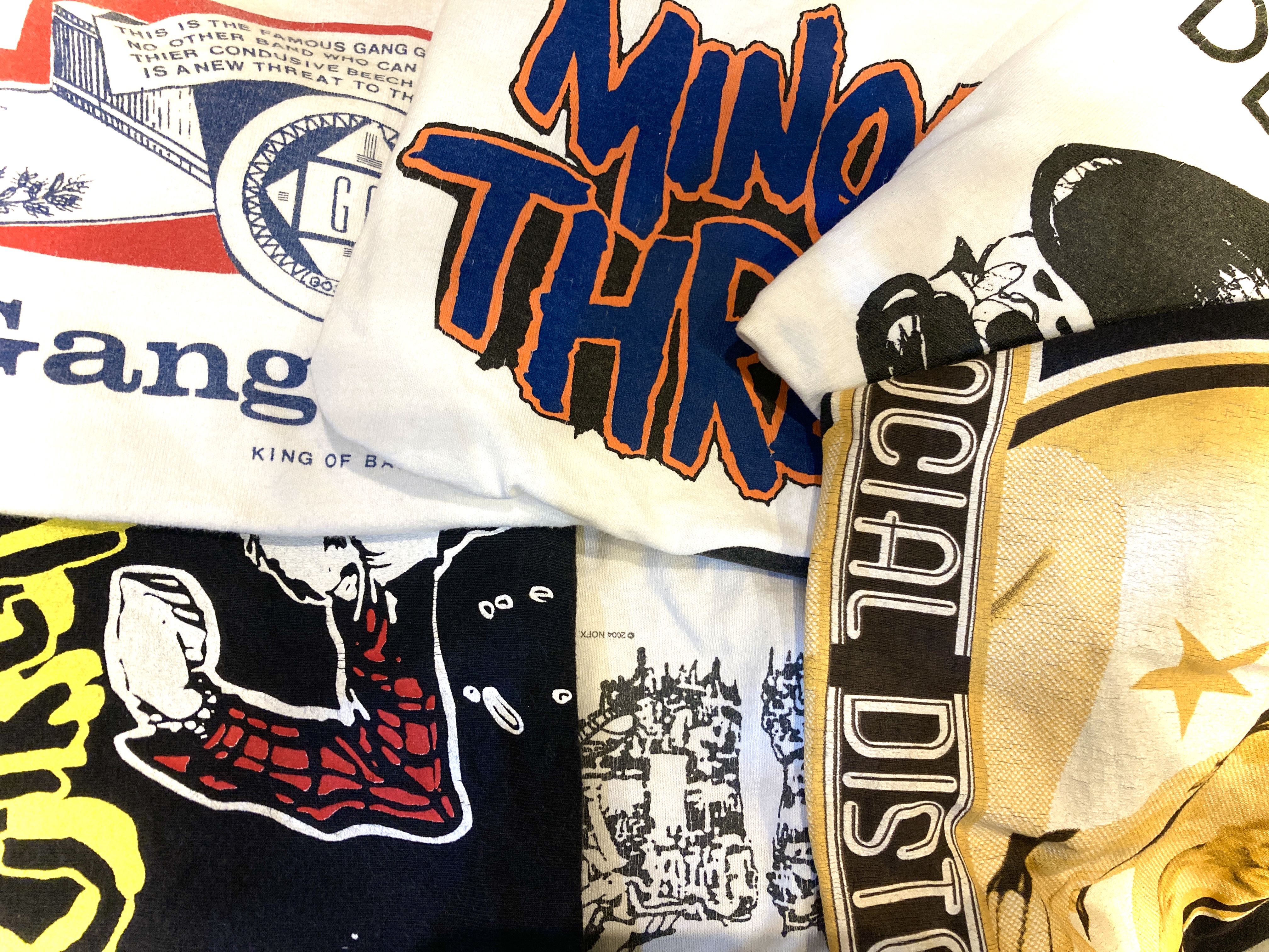 古着】02/28(土)80'S HC~MELODIC PUNKの稀少古着Tシャツがまとまって