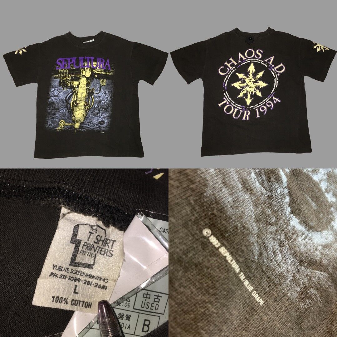 T-SHIRT】90'S VINTAGE!SLAYER,PANTERA,SEPULTURA Tee入荷 T-SHIRT】90'S VINTAGE!SLAYER,PANTERA,SEPULTURA Tee入荷